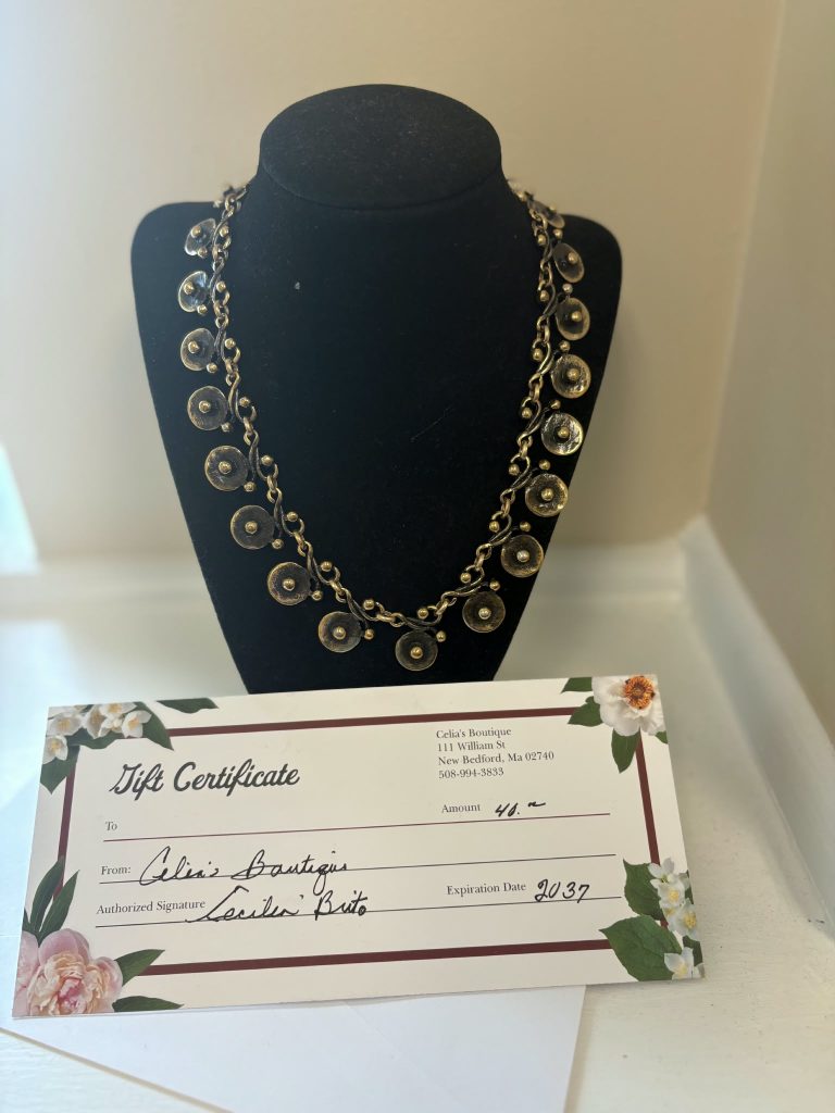 Brass necklace